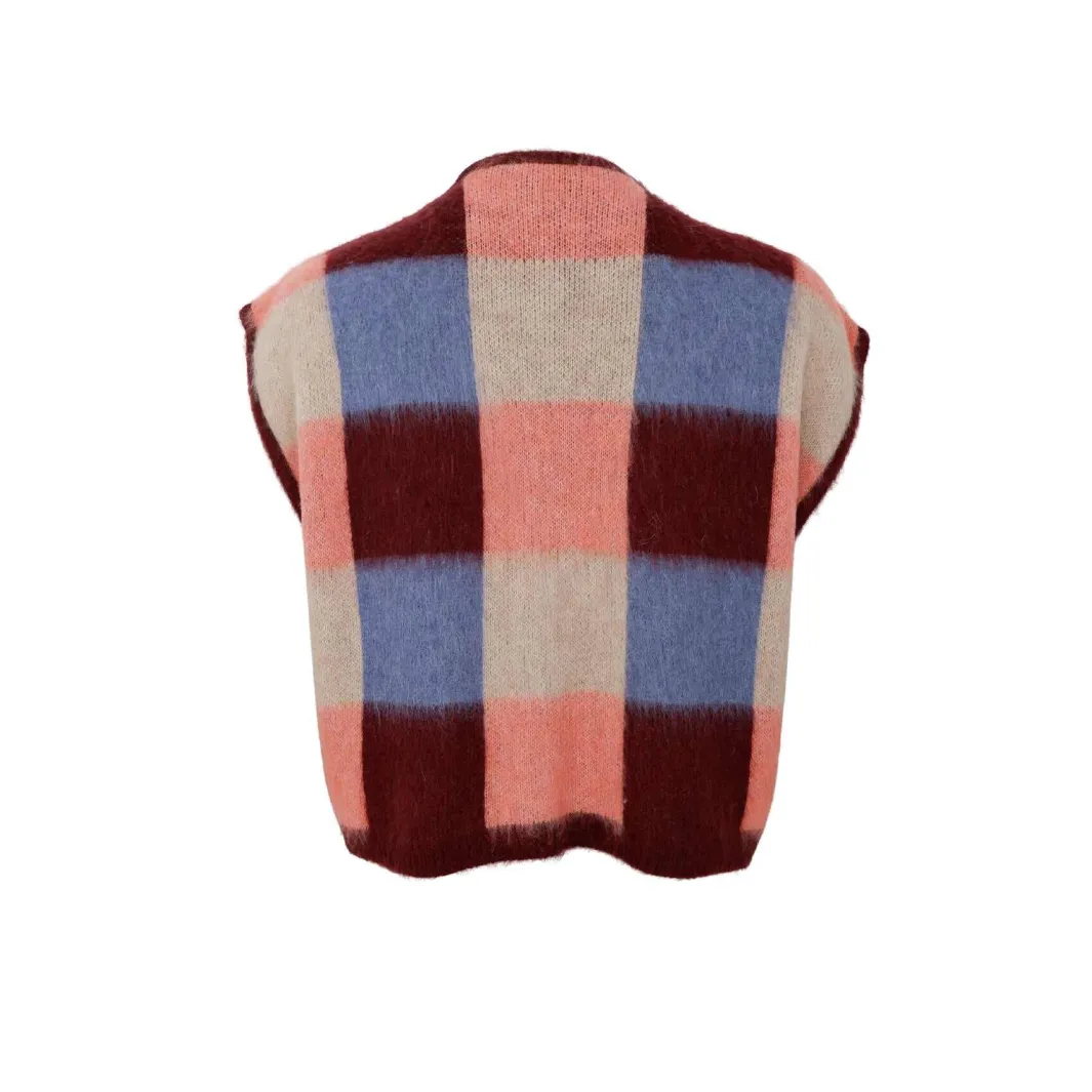 Black Colour Strik|Bluser & Skjorter<Bcchess Knit Vest 1213