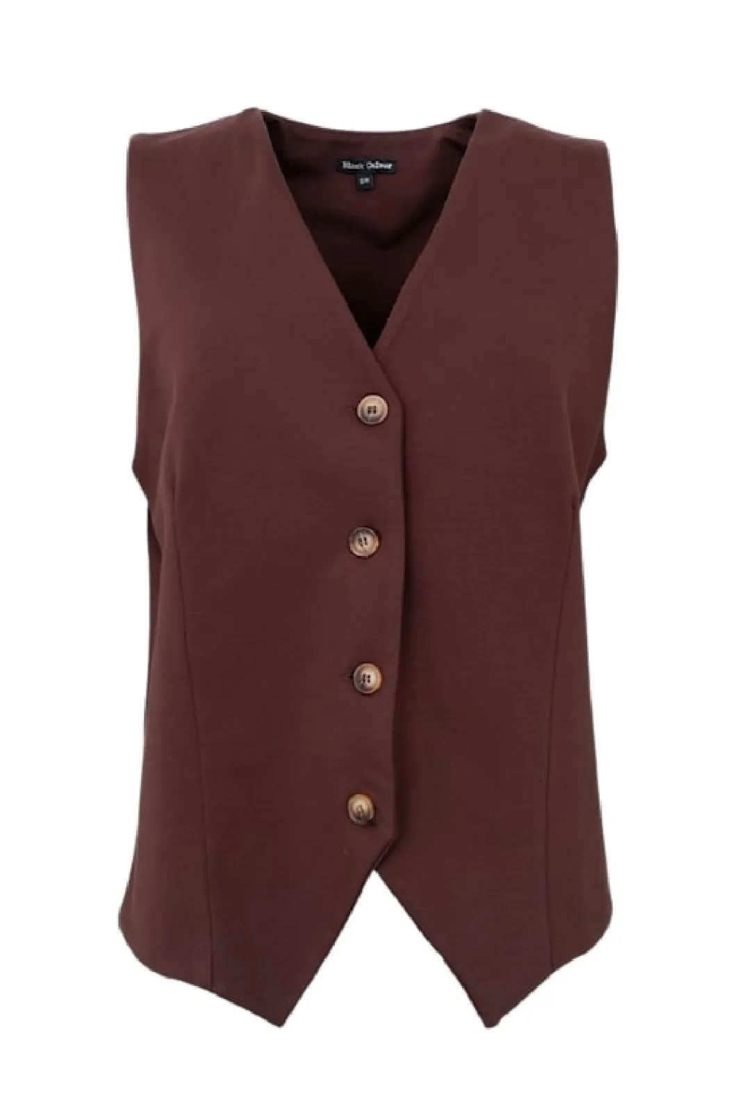 Black Colour Sæt 🛍️|Veste<Bcdavi Casual Vest 40991