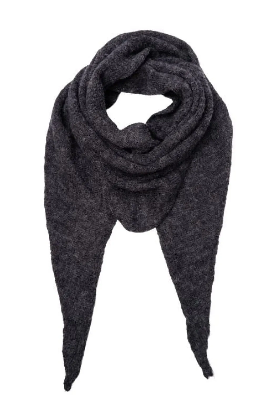 Black Colour Tørklæder<Bcdell Knitted Medium Scarf 208358