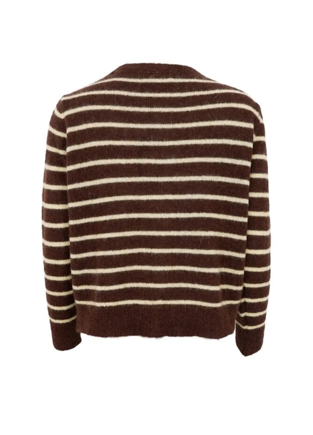Clearance Bcdell Striped Knit Cardigan 1197 Cardigans|Ammevenligt Tøj
