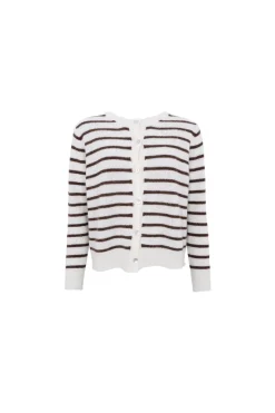 Bcdell Striped Knit Cardigan 1197 Cardigans|Ammevenligt Tøj