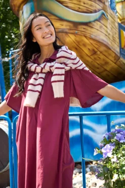 Black Colour Cardigans|Ammevenligt Tøj<Bcdell Striped Knit Cardigan 1197