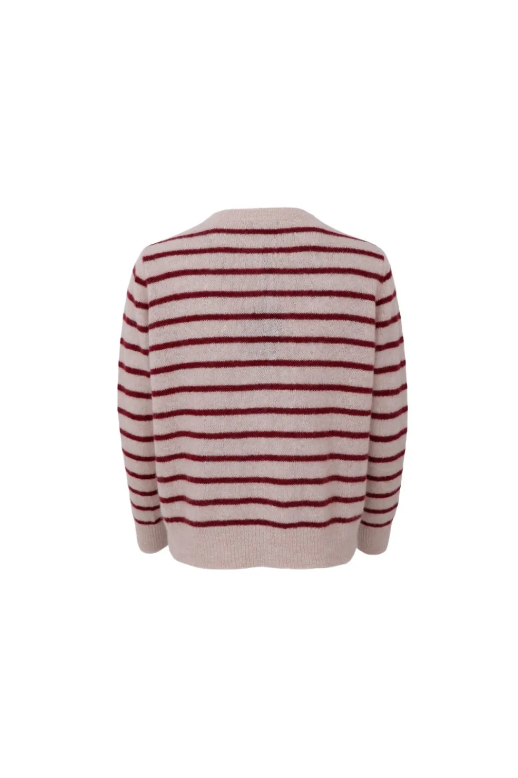 Black Colour Cardigans|Ammevenligt Tøj<Bcdell Striped Knit Cardigan 1197