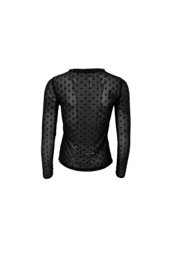Sale Bcjennie Dotted Mesh Blouse Bluser & Skjorter