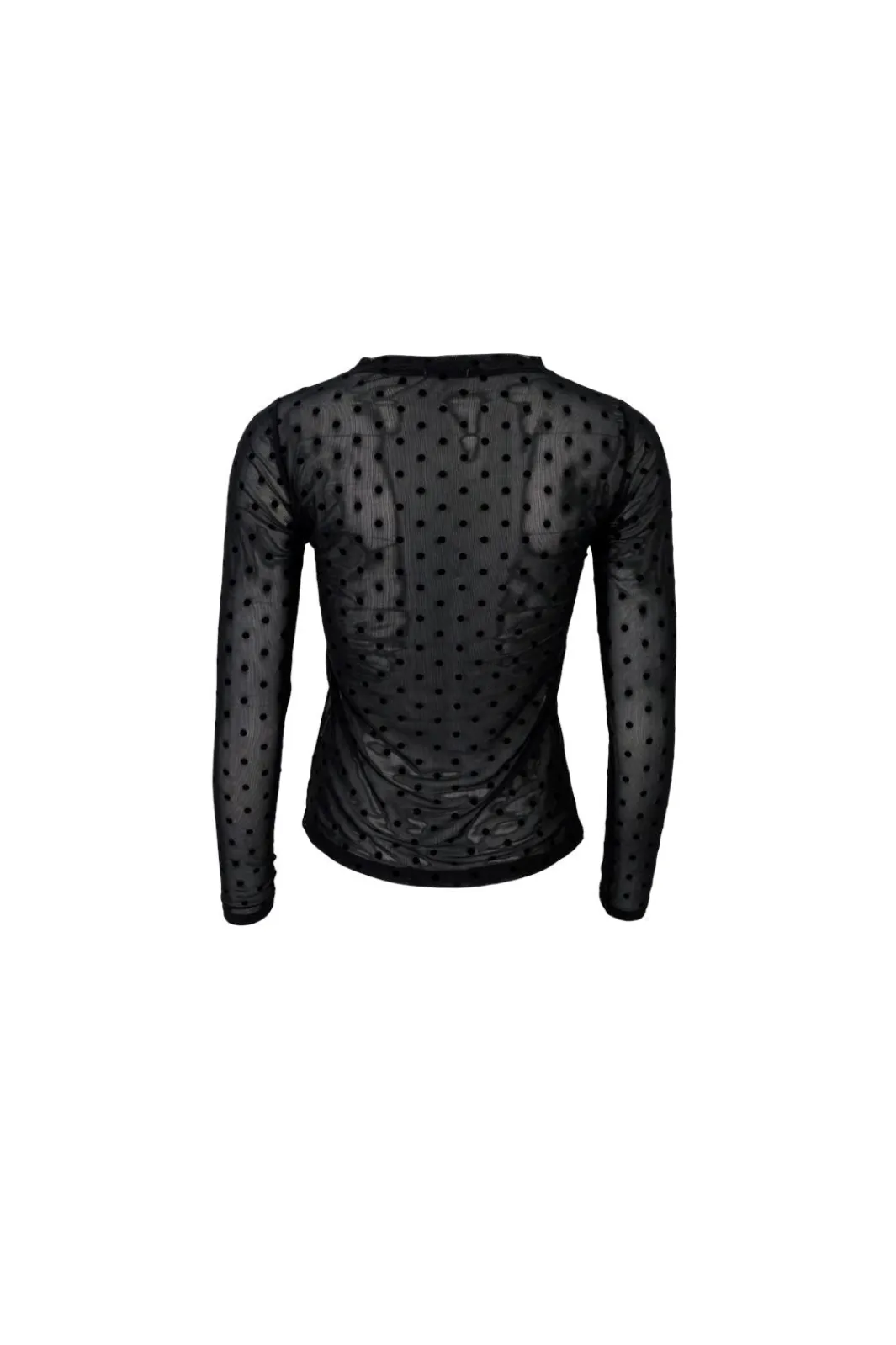 Sale Bcjennie Dotted Mesh Blouse Bluser & Skjorter
