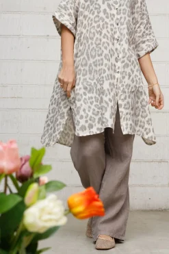 Online Bcmelina Wide Linen Pant 40843 Bukser, Jeans & Leggings