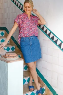 Bcnettie Denim Skirt 40892 Nederdele
