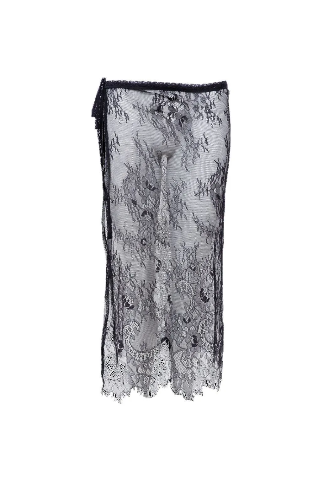 Black Colour Nederdele<Bcorianna Lace Tie Skirt 208424