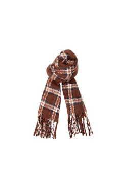 Black Colour Tørklæder<Bcpauline Chekered Winter Scarf 208411