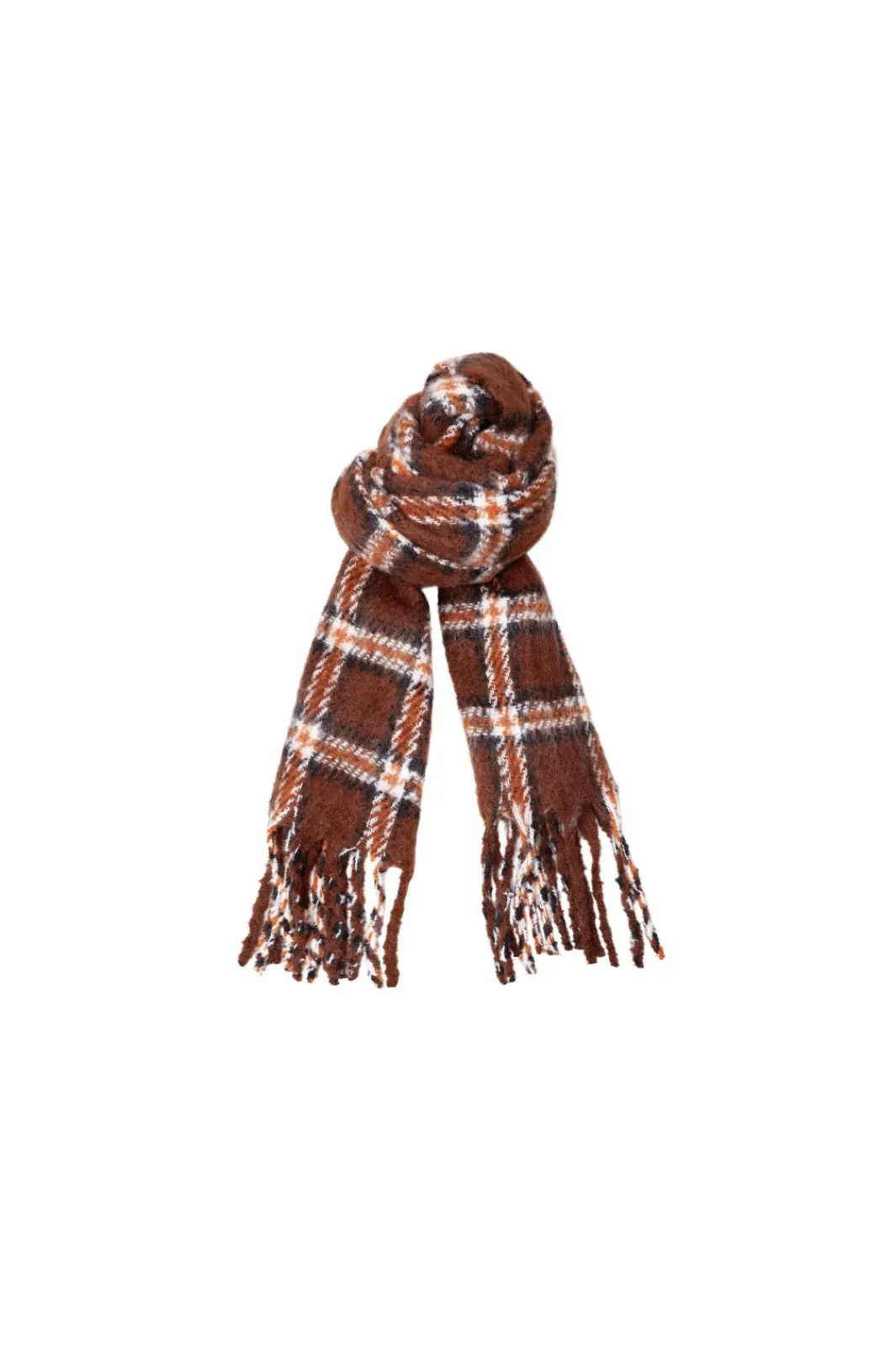 Black Colour Tørklæder<Bcpauline Chekered Winter Scarf 208411