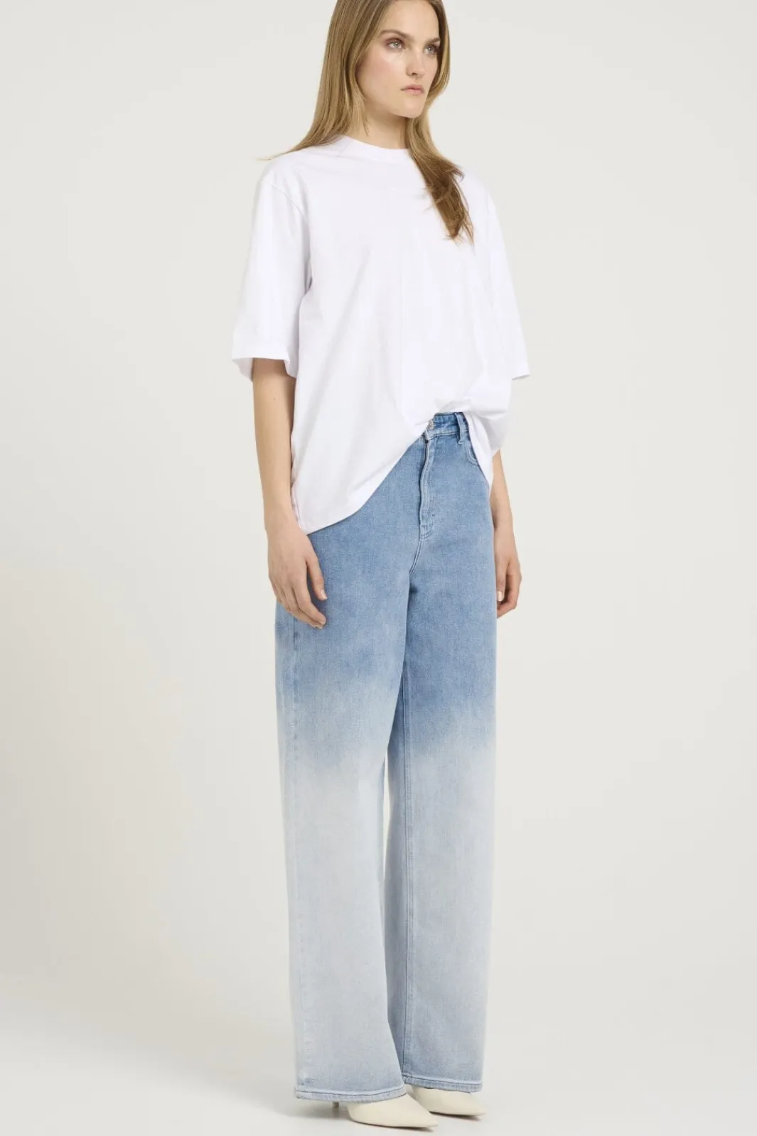 Gestuz Bukser, Jeans & Leggings<Bebbiegz Wide Jeans 10909779