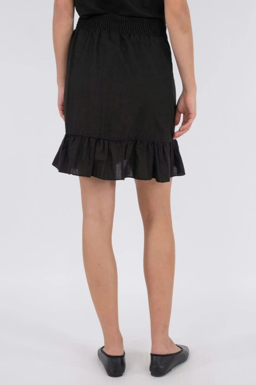 Neo Noir Nederdele<Bekka Linen Skirt