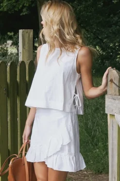 Outlet Bekka Linen Skirt Nederdele