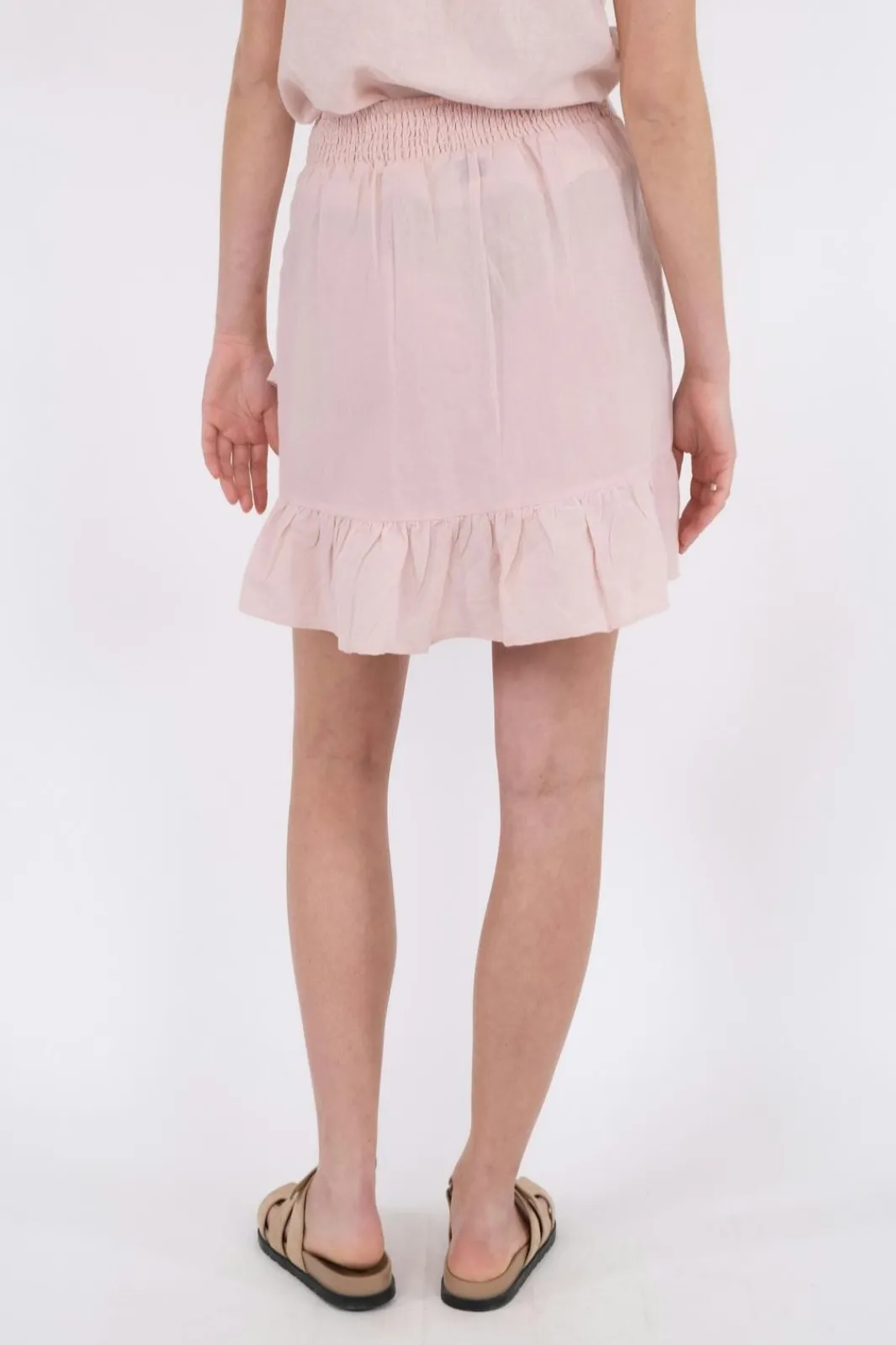 Neo Noir Nederdele<Bekka Linen Skirt