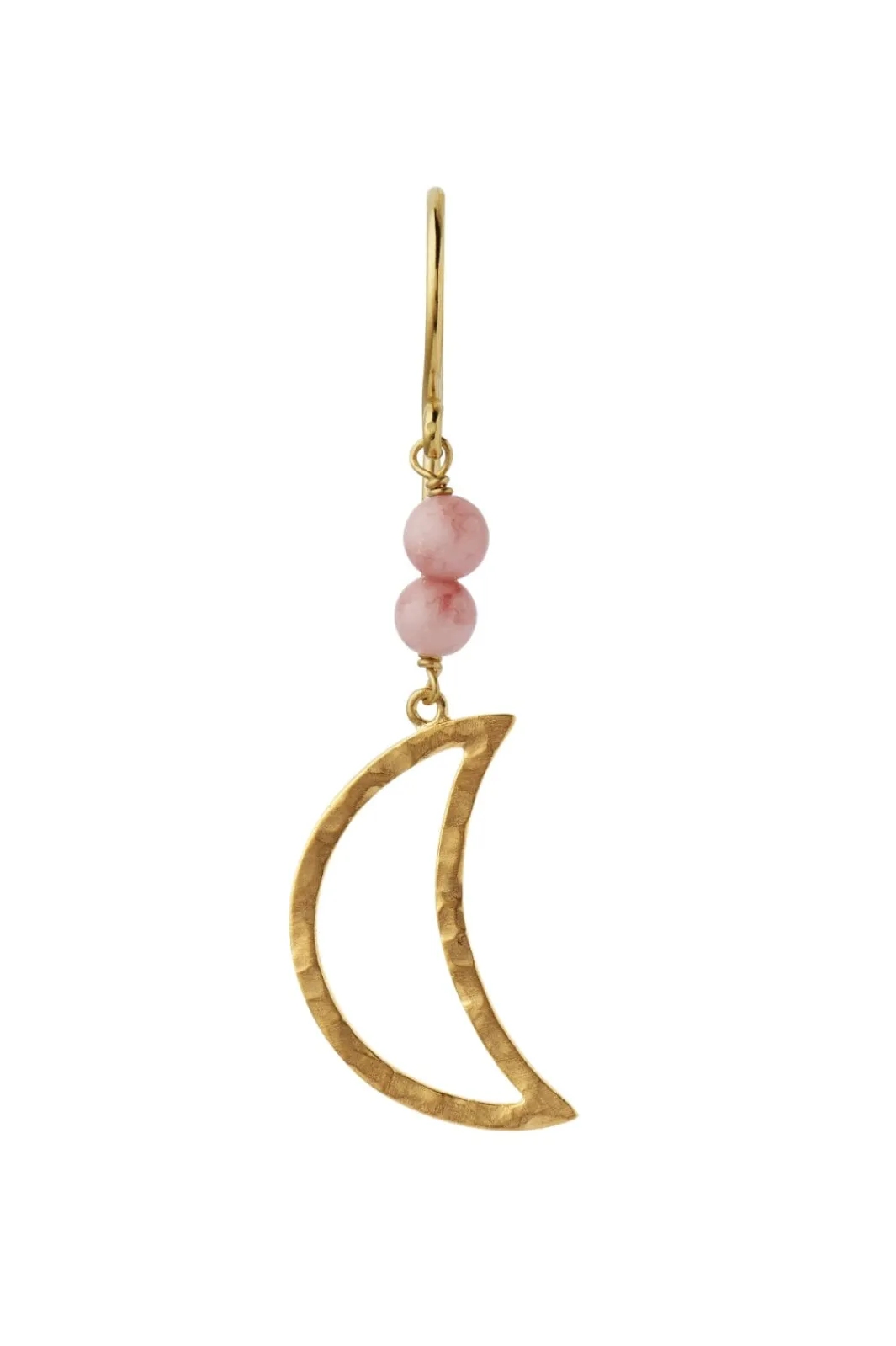 Best Bella Moon Earring With Coral Øreringe
