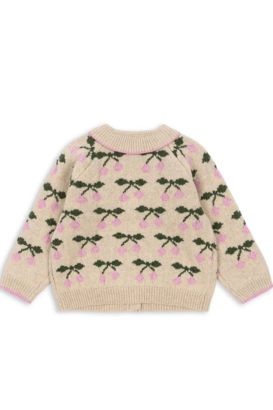 Børn Konges Sløjd Cardigans|Cardigans<Belou Knit Collar Cardigan Ks103712