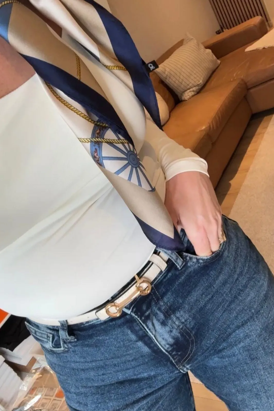 Mellow Moon Bælter<Belt With Metal Buckle CT3640016