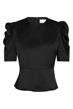 Neo Noir Bluser & Skjorter<Benua Heavy Sateen Blouse 167069