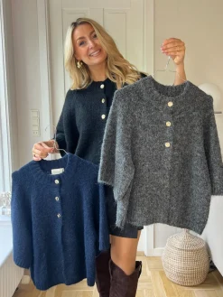 Neo Noir Cardigans|Ammevenligt Tøj<Benuta Fluffy Knit Cardigan 165816