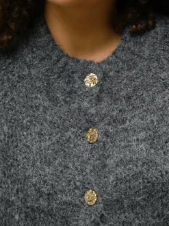 Neo Noir Cardigans|Ammevenligt Tøj<Benuta Fluffy Knit Cardigan 165816