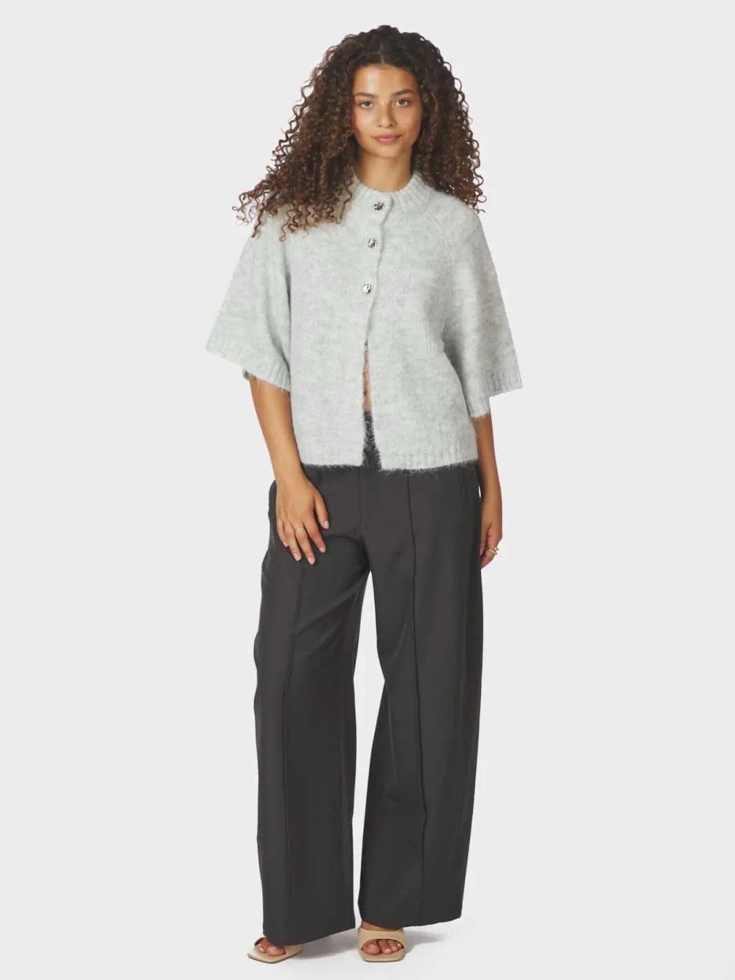 Outlet Benuta Fluffy Knit Cardigan 165816 Cardigans|Ammevenligt Tøj