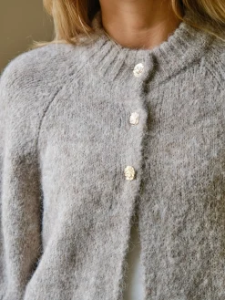 Neo Noir Cardigans<Benuta Fluffy Knit Cardigan 165816