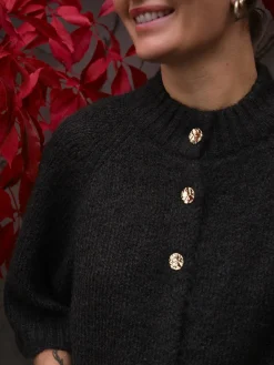 Neo Noir Cardigans<Benuta Fluffy Knit Cardigan 165816