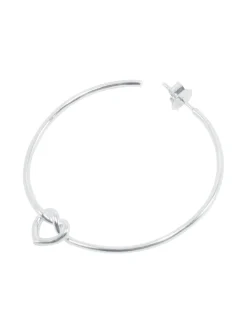 Jane Kønig Øreringe<Big Tied Heart Hoop BTHH-AW25-S