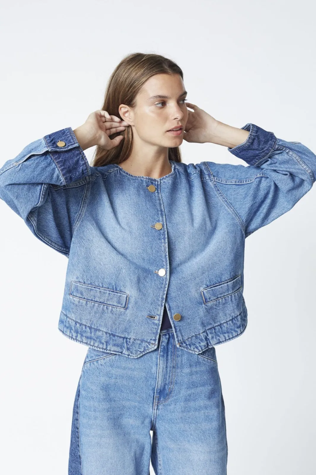 Bilbaocc Denim Jacket 30362 Sæt 🛍️|Overtøj & Jakker