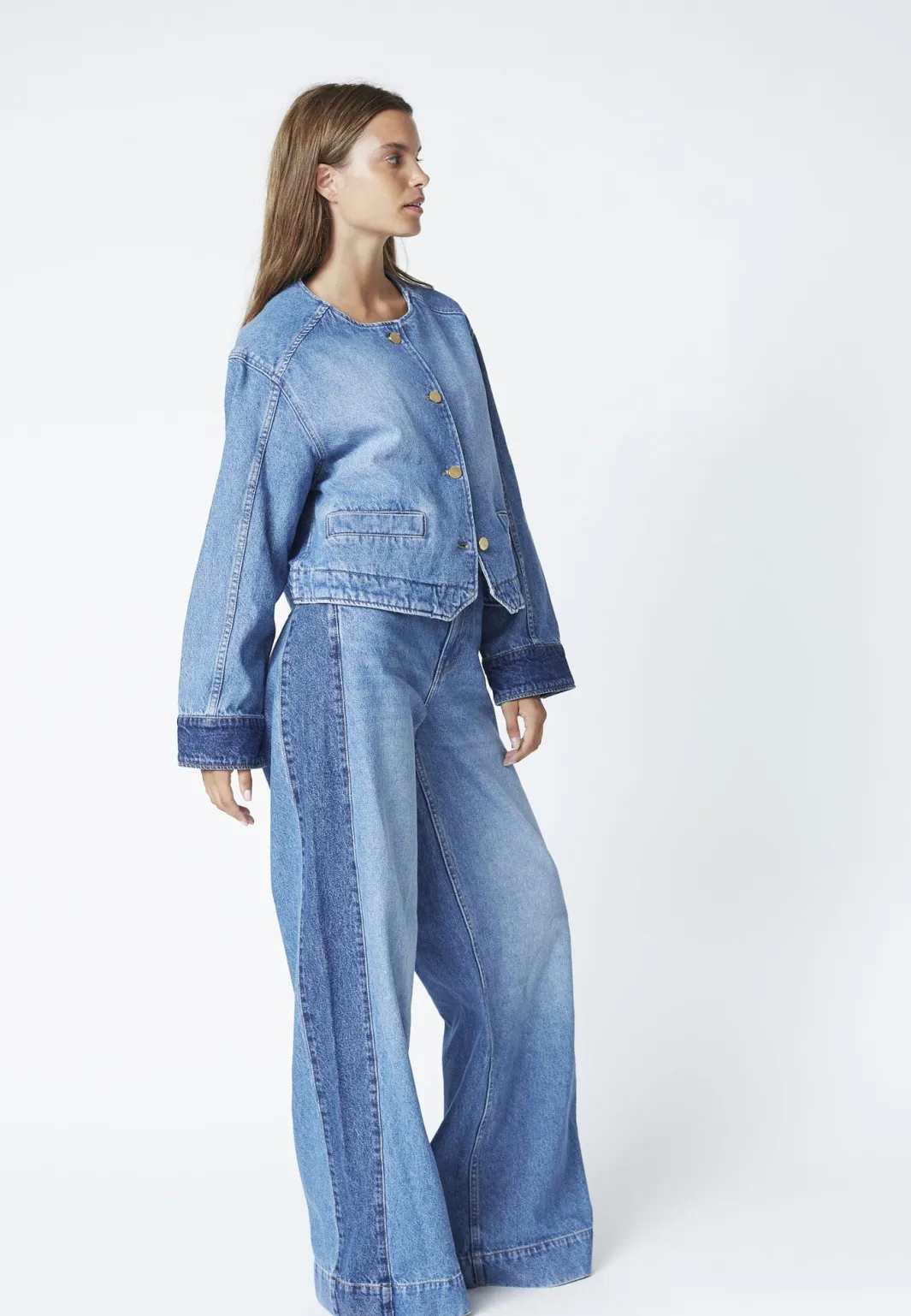 Bilbaocc Denim Jacket 30362 Sæt 🛍️|Overtøj & Jakker