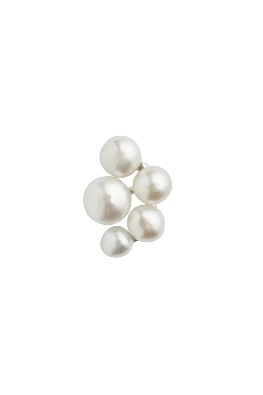 Stine A Øreringe<Bloom Pearl Berries Earring Silver