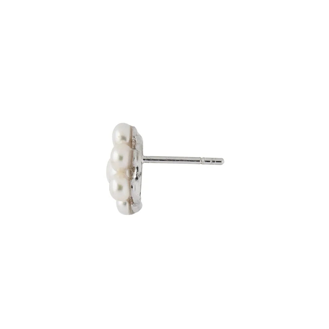 Stine A Øreringe<Bloom Pearl Berries Earring Silver