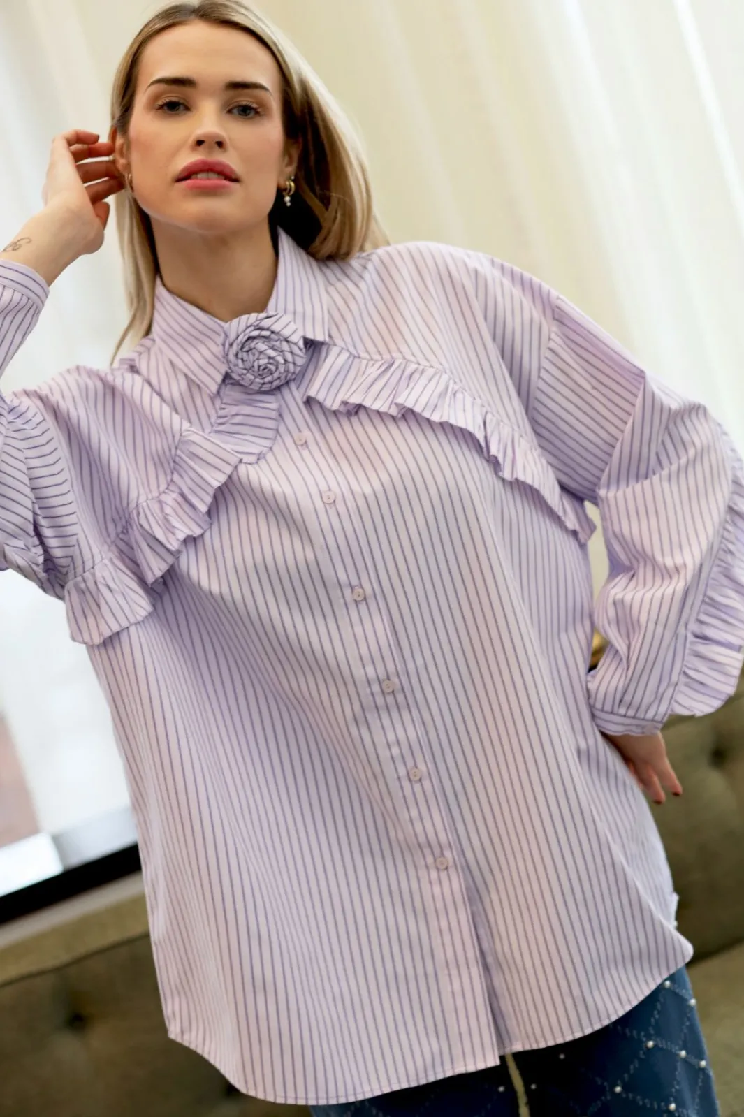 Cras Bluser & Skjorter|Ammevenligt Tøj<Blooming Shirt
