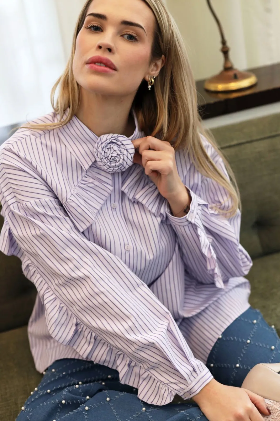 Cras Bluser & Skjorter|Ammevenligt Tøj<Blooming Shirt