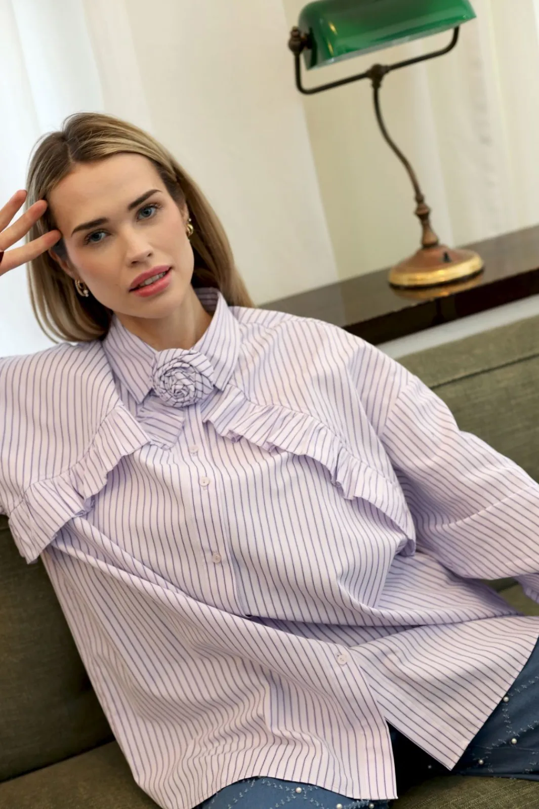 Cras Bluser & Skjorter|Ammevenligt Tøj<Blooming Shirt