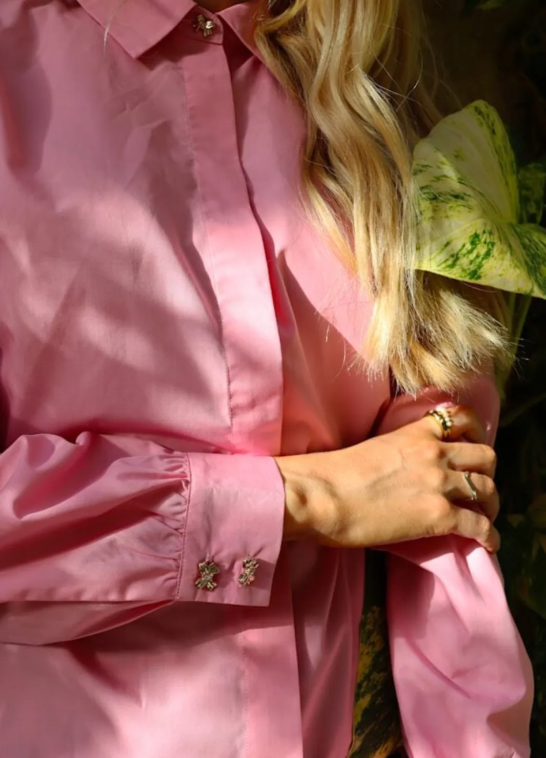 New Bobo-Ls-Bow-Shirt 22121 Bluser & Skjorter|Ammevenligt Tøj