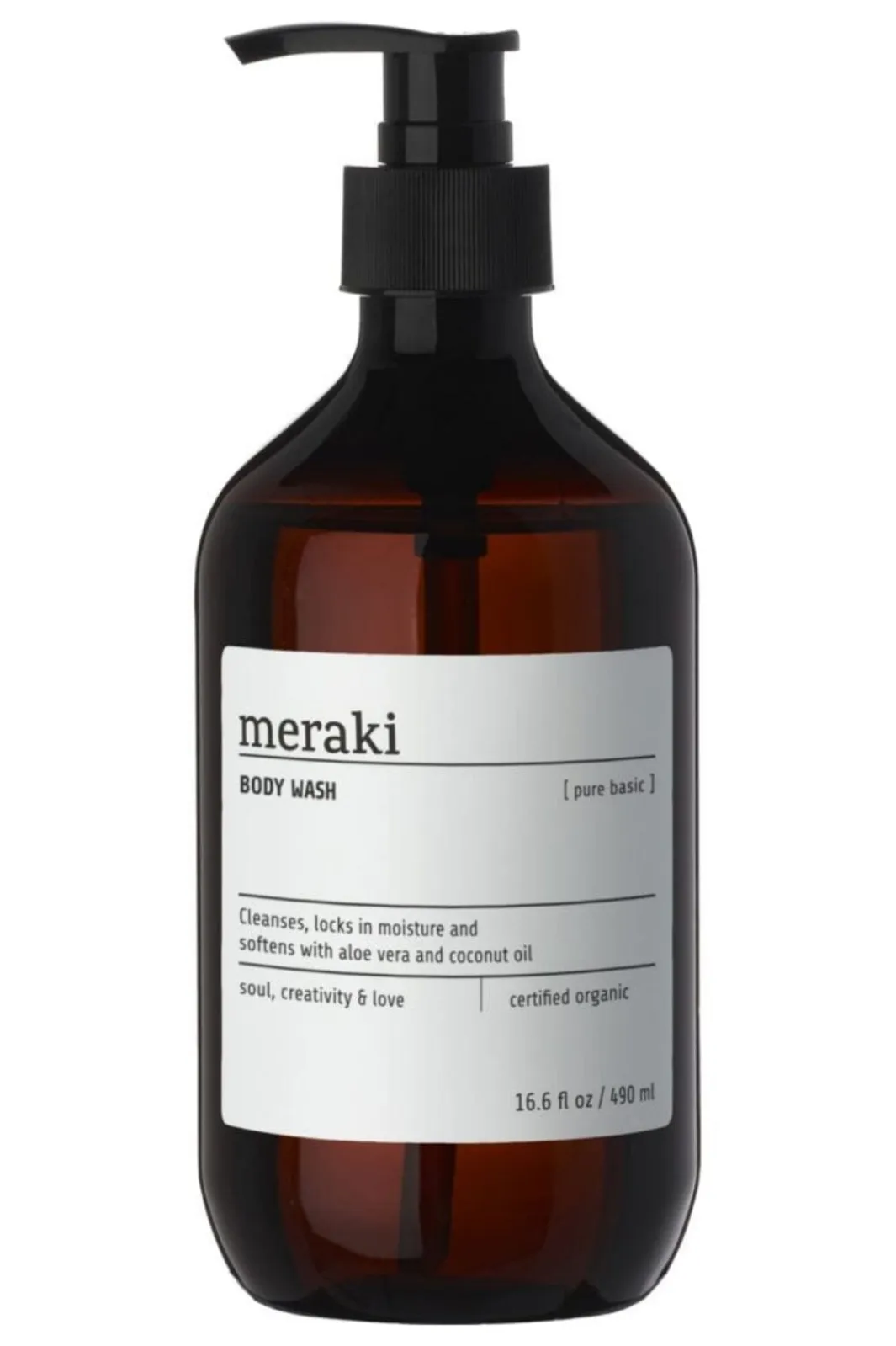 Clearance Body wash, Pure basic, Brun Body Wash