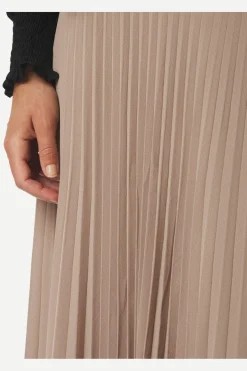 Neo Noir Nederdele<Boni Simple Plisse Skirt 166495