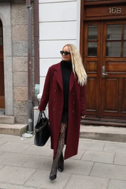Boyfriend Wool Coat 160854 Overtøj & Jakker