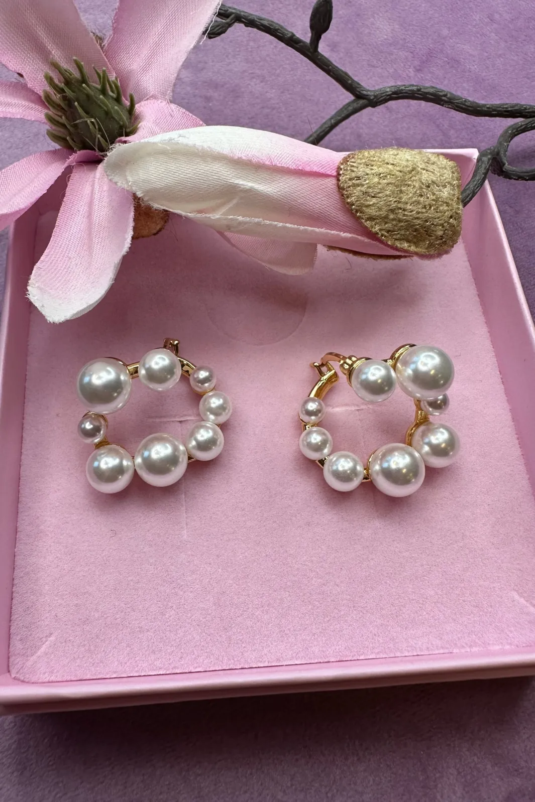 Outlet Brass Earring Øreringe