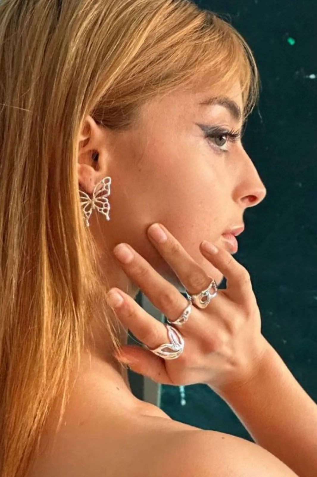 Online Butterfly Earring Øreringe