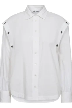 Clearance Button Sleeve Shirt HL10399 Bluser & Skjorter|Ammevenligt Tøj