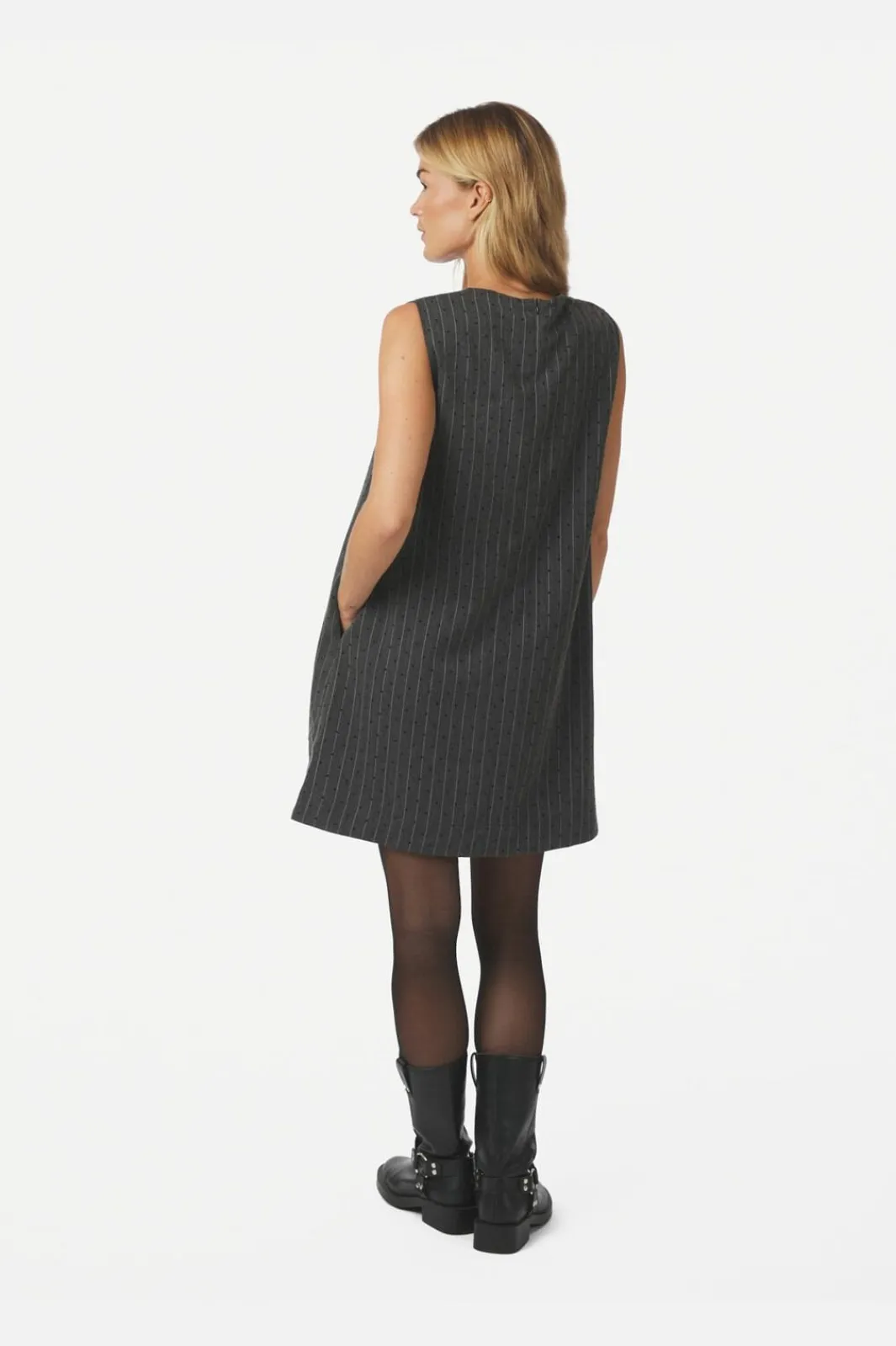 Hot Caila Mini Dot Dress 167259 Kjoler