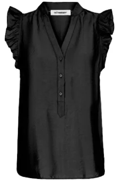 Hot Callumcc Frill Top 35162 Bluser & Skjorter|Ammevenligt Tøj