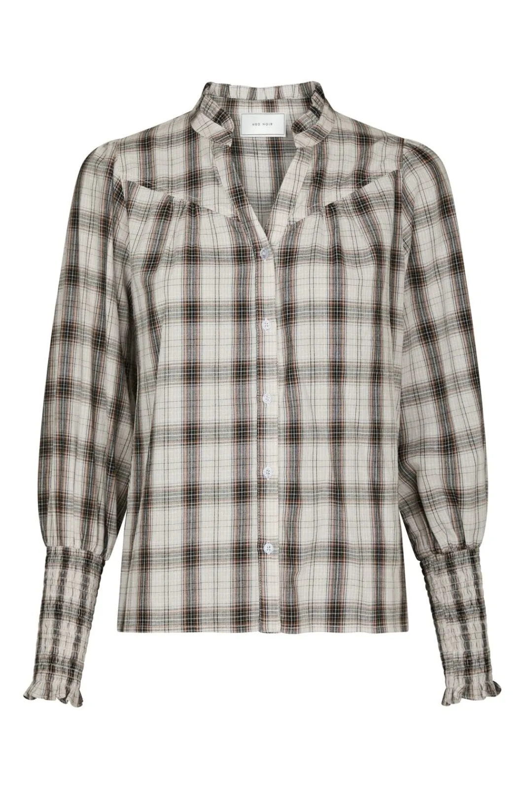 Neo Noir Bluser & Skjorter<Camisa Big Check Blouse 166886