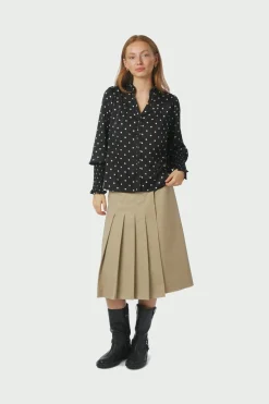 Outlet Camisa Dot Blouse 167161 Bluser & Skjorter|Ammevenligt Tøj