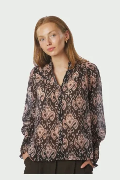 Neo Noir Bluser & Skjorter|Ammevenligt Tøj<Camisa Print Blouse 167189