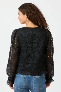 Neo Noir Bluser & Skjorter<Candice Embroidery Blouse 163848