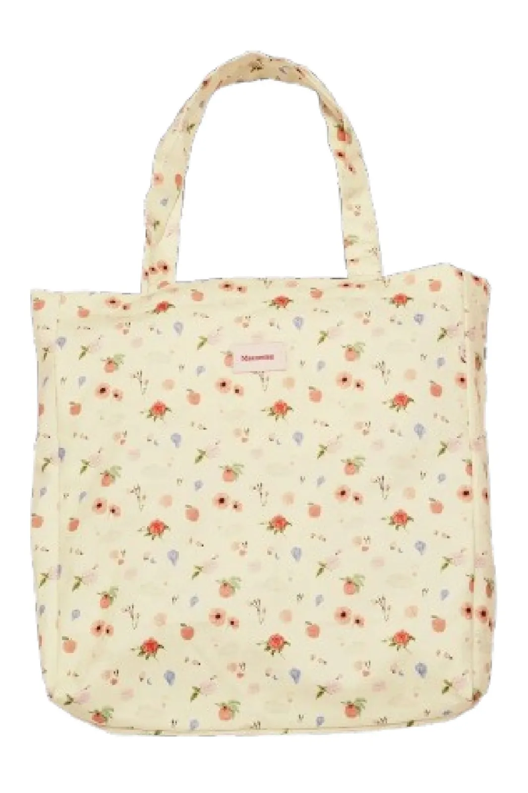 New Canvas Totebag Roses And Shells Tasker & Punge
