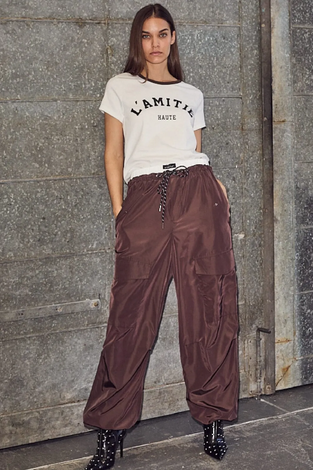 Haute L'Amitié Bukser, Jeans & Leggings<Cargo Pull On Trouser HL10265